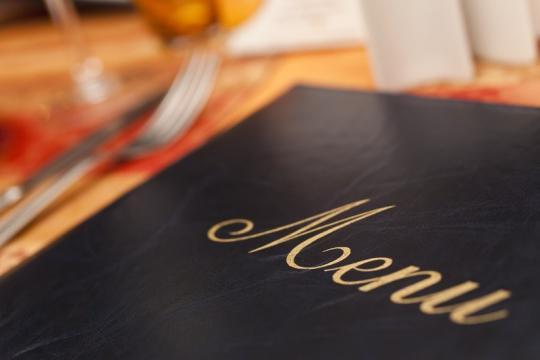 menu traiteur