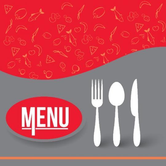 Menu composé par un traiteur