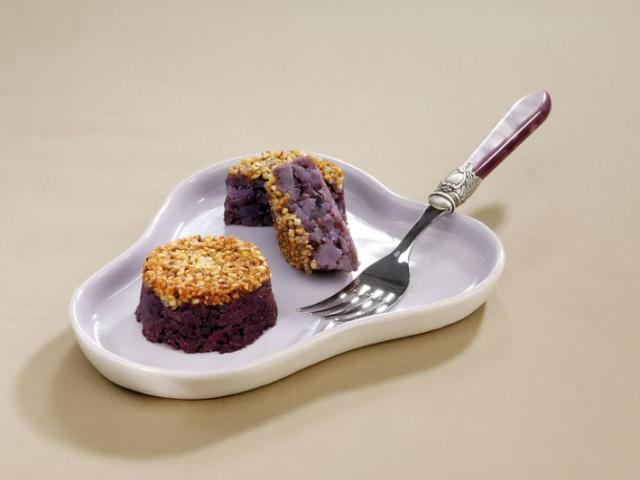 Fondant Vitelotte aux Eclats d'Amandes